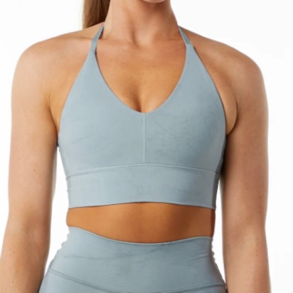 Alphalete Alphalux Wonder Bra - Washed Denim